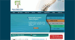 Desktop Screenshot of neurospineclinic.com.au